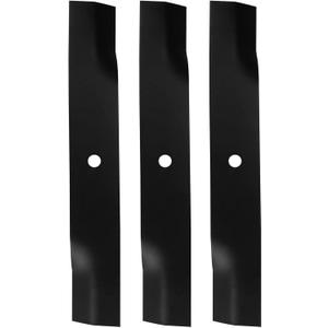 Lawn Mower High-Lift Blades Replace for Husqvarna 539100340 539118420 Ferris IS1500Z 5020843S Bobcat 112111-01 Exmark 1520843 Gravely 00273000 04919100 3 Pack