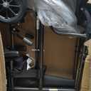 Drive Medical Lightweight Folding Transport Wheelchair - Reliable Mobility Support - Durable Steel Frame - Swing-Away Footrests - Compact Travel Design - Silver
