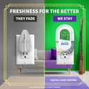 Febreze Plug In Air Freshener, "Wicked: For Good" Limited Edition Odor-Fighting Scented Oil Refill, Air Fresheners for Home and Bathroom and Kitchen, Long Lasting, Wonderfullest Woods, 2 Count