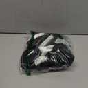 Sexy Stockings Mini Skirt Mesh Sheer Lace Halloween Costume Maid Outfit Lingerie with Thong Set 4 Piece (Small, Black)