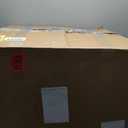 FurHaven 45" Calming Donut Dog Bed for Large Dogs, Round Plush Donut Design with Soft Filling for Snuggling Comfort, Removable Washable Cover, Jumbo XL, Shaggy Faux Fur, Gray