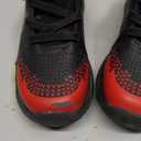 Skechers Kids Boys Flex-Glow Bolt Sneaker, Black/Red, 3.5 Big Kid