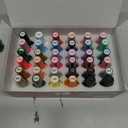 JODSONE 36 PCS Gel Nail Polish Set-32 Colors Gel Nail Polish Set Same Color Same Bottle No Wipe Base Top Matte Glitter Coat Professional Choice Salon Gifts