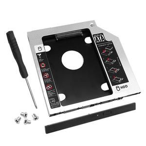 Suiwotin 1pc 9.5mm SATA Hard Drive Caddy, 2nd HDD Caddy Hard Drive Caddy Adapter Case, Universal Compatible with 2.5" SATA Hard Drive