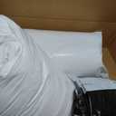 RejuveNite American Talalay Latex Pillows - Medium Support, Queen High Profile, Dual Set - 100% Cotton Sateen Covers Made in USA