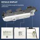 1S15705 Power Window Switch Front Left Compatible with Mazda CX-9 2007-2015 Electric Power Window Switch Button TD11-66-350A TD1166350A DWS864