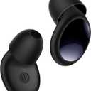 Ear Plugs for Sleeping 45dB Noise Cancelling Ear Plugs for Noise Reduction & Snoring, Concerts, Earplugs for Sleep,Sider Sleepers Airplane, Silicone Earplugs Reusable Concert Ear Plug+8Tip Obsidian