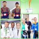 50 Pack Name Tag Lanyards with Id Holder, Clear Plastic Horizontal Name Tags Holders and Black Badge Lanyards with ID Holder for School Office Team Workers Volunteers (Multicolor)