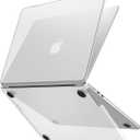 ProCase Hard Shell Case for MacBook Air 13 inch 2026 2025 2024 2023 2022, M5 A3449, M4 A3240, M3 A3113, M2 A2681, Laptop Cover for MacBook Air 13.6" -Clear