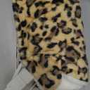 Full Weighted Electric Heating Pad for Back Pain & Period Cramps Relief, Heat Pad with 12 Heat Settings, Plush 2.3LB Hot Weighted Heated Pad (Leopard Print, 12''24'' BZ Brown)