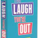 You Laugh You're Out A Party Game with Hilarious Charades Family Card Games for Adults & Kids, 125 Prompt Cards Fun Card Games for Family Game Nights, Gatherings, & Parties Ages 14+