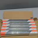 homdiy 10 Pairs 18 Inch Soft Close Drawer Slides Heavy Duty Side Mount Dresser Cabinet Rails Metal Ball Bearing and Full Extension Kitchen Cabinet Drawer Runners 100 LB Capacity