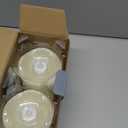 Rechargeable Flameless Pillar Candle with Remote Timer, 3D Moving Flame Real Wax Led Pillar Candles (Ivory, 3''x4'')