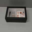 Dog Memorial Shadow Box Frame 5x7 with Paw Print Kit and Fur Keepsake Box Small Pet Memorial Frame Box for Dogs and Cats that Passed Pet Death Sympathy and Remembrance Gift for Pet Owners