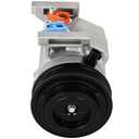 ECCPP A/C Compressor with Clutch 2011-2015 Fit for Chrysler 300 for Jeep Grand Cherokee for Dodge Durango Challenger Charger 3.6L AC Compressor Fast Cooling 6 Grooves