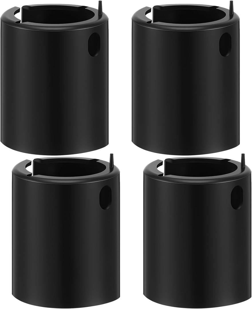 Novabright 4 Pack Boat Seat Swivel Bushings 2-7/8 Inch Boat Seat Pedestal Bushing Plastic Marine Pedestal Post Sleeve