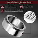 4242360050 Rear Axle Bearing Retainer Inner Fit for Toyota 2003-2022/ FJ Cruiser 2007-2014/ Tacoma 2005-2022/ Lexus GX460 2010-2022/ GX470 2003-2009 Replace 42423-60050 4242360050