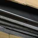 4 Pack Upgraded 30 inch Pipe Stake for Flatbed Trailer with 1/2 D Ring Welded, 30 inch Flatbed Trailer Stake Side Rail Black