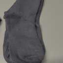 SERISIMPLE Viscose Bamboo Men's Breathable Quarter Thin Ankle High Socks - Comfort Cool Soft 5 Pairs (Large, Dark Grey)