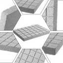 Rabbit Scratching Foot Pads, 4 Pcs Bunny Grinding Claw Pad Natural Small Animal Pet Molars Hamster Scratch Board Chew Toys for Guinea Pig Hedgehog Chinchilla Hamster Cage Accessories