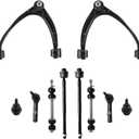 10PCS Front Upper Control Arm Suspension Kit fit for 2007-2014 Escalade Chevy Silverado Avalanche Suburban Tahoe GMC Sierra Yukon