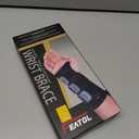 FEATOL Wrist Brace Hand Brace, Carpal Tunnel Wrist Splint Night Support for Women Men, Pain Relief Support -Tendonitis, Arthritis, Sprain, Left Hand, Small/Medium