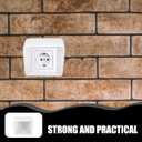 Angoily Waterproof Socket Cover 3.54 Inch Rainproof Outdoor Outlet Protector for Electric Vehicle Charging Stations and Home Use