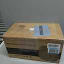 Outdoor Solar Rock Bluetooth Speakers with Colorful Lights, Deep Bass IPX4 Waterproof Speaker, Solar-Powered, TWS Paring, Perfect for Pool Garden and Outdoor Activities - Marble 2 Pack