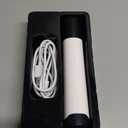 Casfuy Dog Nail Grinder Upgraded - Professional 2-Speed Electric Rechargeable Pet Nail Trimmer Painless Paws Grooming & Smoothing for Small Medium Large Dogs & Cats (White)