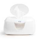 Munchkin Warm Glow Baby Wipe Warmer with Nightlight, Baby Wipes Warmer Dispenser for Newborn Diaper Changes, Holds 100 Wipes, White