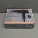 INFINITI PRO by CONAIR Hair Dryer, 1875W Blow Dryer with Diffuser and Concentrator, Ceramic Technology, 3 Heat & 2 Speed Settings, Cold Shot Button, Black