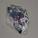 Soft Cat Cone, Adjustable Recovery Collar After Surgery to Prevent Licking Wound, Protective Cat Neck Cone, Comfortable Pet Elizabethan Collar for Cats Kittens and Puppies (M) (M (Neck: 8.5-11.6 in), Planet Pattern)