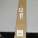 LazBlinds No Tools No Drill 1" Vinyl Mini Blinds, Cordless Blinds for Windows, Light Filtering Horizontal Window Blinds & Shades, 29" W x 36" H, White