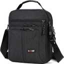 KL928 Men's Messenger Bag - Crossbody Shoulder Bags Travel Bag Man Purse Casual Sling Pack for Work Business (1893-large-black)
