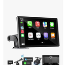 Wireless Apple Carplay Screen for Car 4K Dash Cam, 9" Portable Apple Carplay & Android Auto Car Stereo, with 1080p Backup Camera, GPS Navigation/Mirror Link/Voice Control/Bluetooth