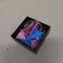 Mini Funnels 8-Pack with Spoon | Small Funnel Set for Filling Tiny Bottles, Essential Oils, Powder, Spices, Glitter | Food-Grade Plastic, Multicolor (Pink, Blue, Clear) for Crafts & Perfume