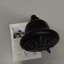 Cobbe Filtered Shower Head, 7 Modes High Pressure Shower Heads - 16 Stage Shower Head Filter for Hard Water for Remove Chlorine and Harmful Substances (Midnight Black Matte, 5 Inch Round)