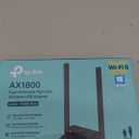 TP-Link WiFi 6 USB Adapter for Desktop PC - (Archer TX20U Plus) AX1800 Wireless Network Adapter with 2.4GHz, 5GHz, High Gain Dual Band 5dBi Antenna, WPA3, Supports Windows 11/ 10