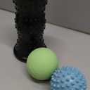 Maliton Massage Ball & Foot Roller - 3-in-1 Set with Spiky Ball, Lacrosse Ball, Massage Roller - Plantar Fasciitis Relief and Heel Spur Pain, Trigger Point Therapy for Deep Muscle Massage.