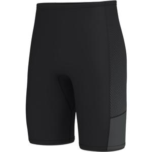 GoldFin Wetsuit Shorts Men, Mens 2mm Wet Suits Neoprene Short for Water Sports Diving Surfing Swimming Snorkeling (Large, Black/Grey)