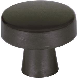 Amerock | Cabinet Knob | Black Bronze | 1-5/16 inch (33 mm) Diameter | Blackrock | 1 Pack | Drawer Knob | Cabinet Hardware