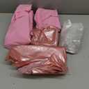 Lenwen 6 Pcs Heart Pool Float, 43"/31" Inflatable Glitter Heart Floatie Tubes Heart Bachelorette Party Prop Heart Summer Swimming Ring for Wedding Betrothal Party Decor (Many Colors)