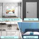 16 FT Self-Adhesive Liner for Wall Decor | Wall Molding Trim | Peel and Stick Trim for Wall/Mirror/Furniture/Door/Wardrobe/Home Decor (0.8 in. [1 Pcs], Shiny Silver)