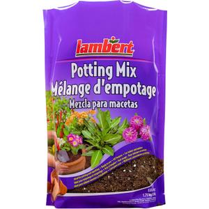 Lambert Potting Mix - Potting Soil Mix for Flowers, Vegetables, Shrubs, Container Plants, Annuals, Perennials, for Indoor and Outdoor - 8 Quarts