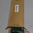 Sunlit 100% Waterproof Wipe Clean Hygienic Carrying Case/Pouch for Reusable Straws - 2 set - For 10.5 inches Straws Silicone or Stainless Steel - Brush/Chopsticks Zipper Bag for Travel (Blue&green)