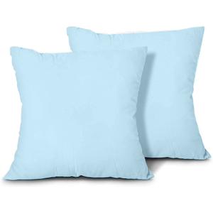 Cushion Cover Cushion Cover 15x15 inches Cushion Cover 15x15 Set of 2 15x15 inches Set of 2 Light Blue 15x15