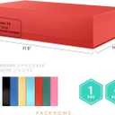 PACKHOME Extra Large Red Gift Box 17.5x11.3x4.3in with Magnetic Lid, 1 Count