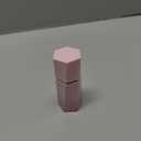 Didiseaon 6pcs Hexagonal Lip Gloss Tubes Gradient Refillable Lip Oil Containers Empty Makeup Bottles for Glaze Blush Eyeshadow and Concealer Portable Cosmetic Storage