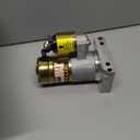 Powermaster Starter, PowerMAX Plus, 6.1:1 Gear Reduction, Natural, 153/168 Tooth Flywheel, Straight Bolt, Chevy V8, Each, 120 Amps