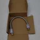 30" Commercial Sink Faucet Sprayer Hose,Stainless Steel Flexible Hose for Commercial Kitchen Sink Faucets,No Deformation Pre-rinse Sprayer H ose